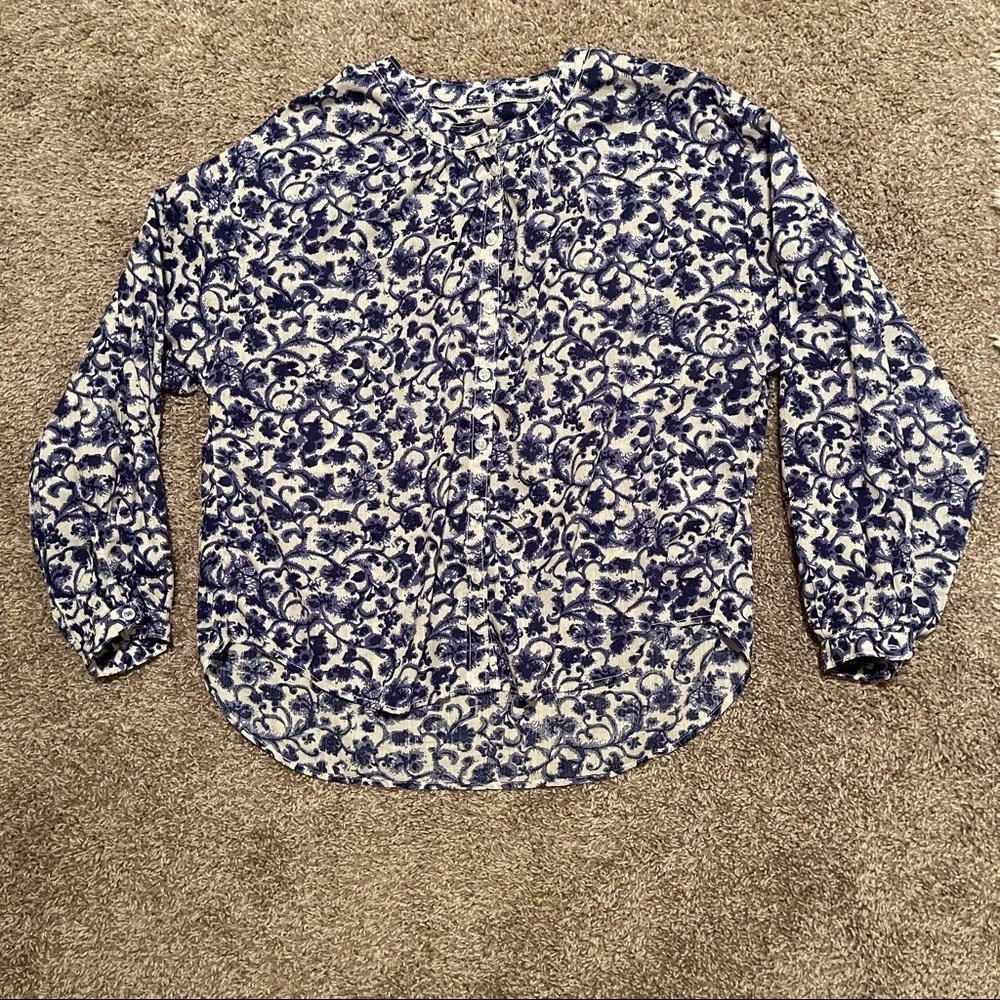 Anthropologie | Pilcro & the Letterpress | Whitney Trapeze Button Down Shirt